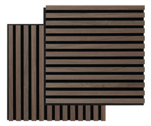 Akustikpanel Square walnut 22 × 520 × 520 mm 2-pk.